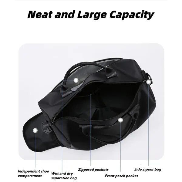 Waterproof Travel/Gym Duffel Bag - Waterproof Travel/Gym Duffel Bag - Image 5 of 9