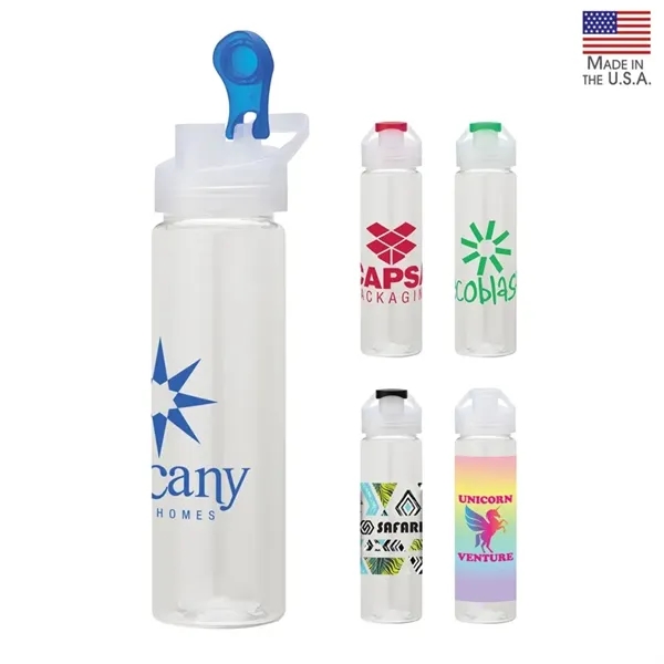NEWPORT VII 25 oz. PET Bottle with Chug Spout - NEWPORT VII 25 oz. PET Bottle with Chug Spout - Image 0 of 5