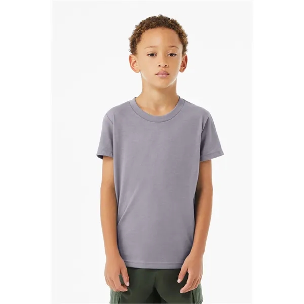 BELLA+CANVAS Youth Heather CVC Tee - BELLA+CANVAS Youth Heather CVC Tee - Image 45 of 88