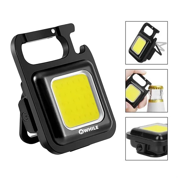 Rechargeable COB Emergency Worklight with Carabiner