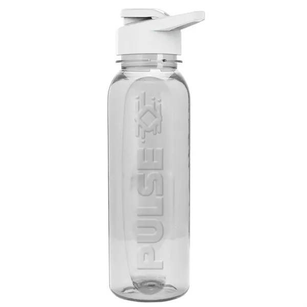 The Boss - 24 Oz. Embossed Tritan Bottle with Drink-Thru Lid - The Boss - 24 Oz. Embossed Tritan Bottle with Drink-Thru Lid - Image 1 of 8