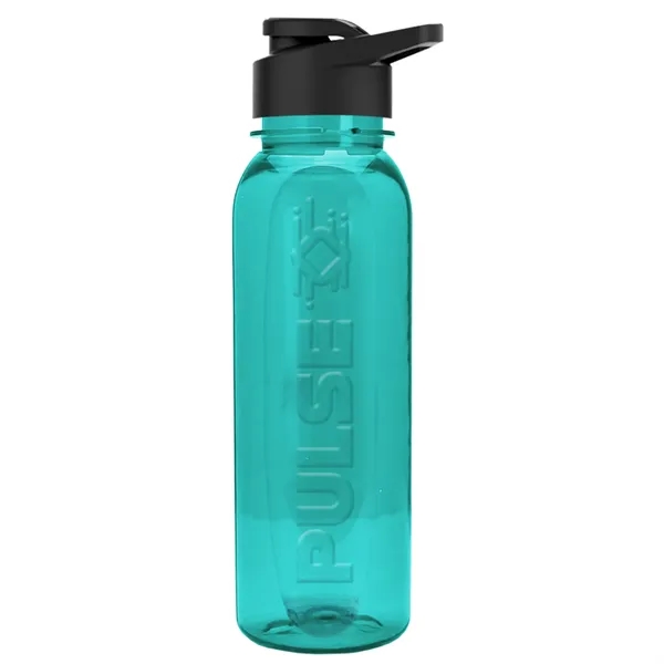 The Boss - 24 Oz. Embossed Tritan Bottle with Drink-Thru Lid - The Boss - 24 Oz. Embossed Tritan Bottle with Drink-Thru Lid - Image 0 of 8