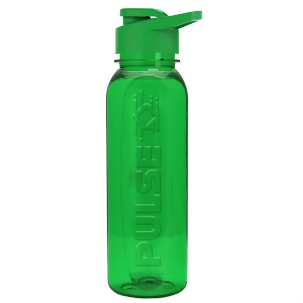 The Boss - 24 Oz. Embossed Tritan Bottle with Drink-Thru Lid - The Boss - 24 Oz. Embossed Tritan Bottle with Drink-Thru Lid - Image 3 of 8