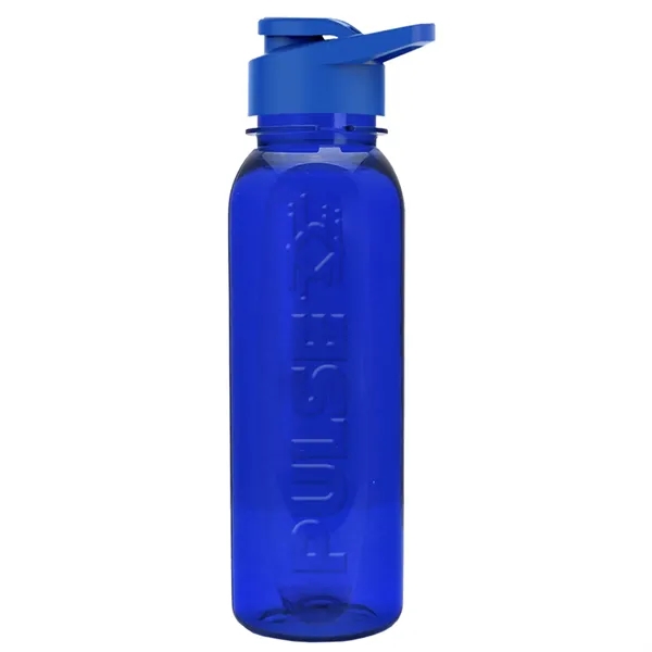 The Boss - 24 Oz. Embossed Tritan Bottle with Drink-Thru Lid - The Boss - 24 Oz. Embossed Tritan Bottle with Drink-Thru Lid - Image 4 of 8
