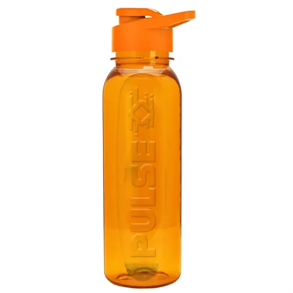 The Boss - 24 Oz. Embossed Tritan Bottle with Drink-Thru Lid - The Boss - 24 Oz. Embossed Tritan Bottle with Drink-Thru Lid - Image 7 of 8