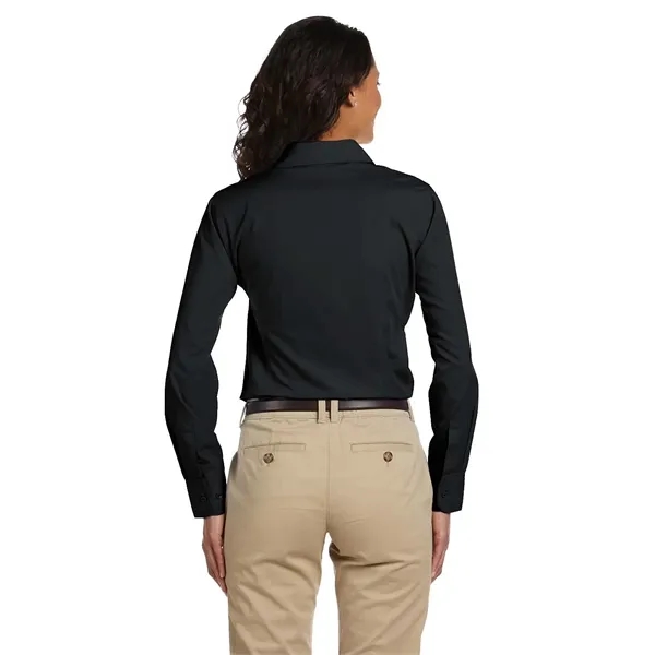 Harriton Ladies' Essential Poplin - Harriton Ladies' Essential Poplin - Image 24 of 41