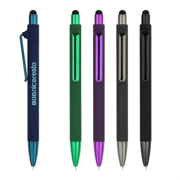 Sonnie Rubberized Pen - Sonnie Rubberized Pen - Image 0 of 10