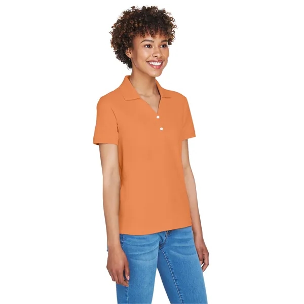 Devon & Jones Ladies' Pima Pique Y-Collar Polo - Devon & Jones Ladies' Pima Pique Y-Collar Polo - Image 123 of 142