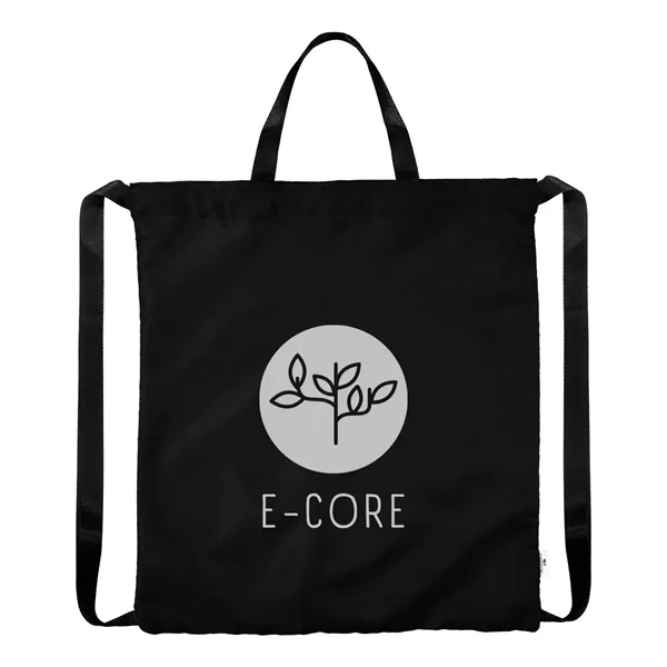 Custom Joel rPET Drawstring Tote Bag