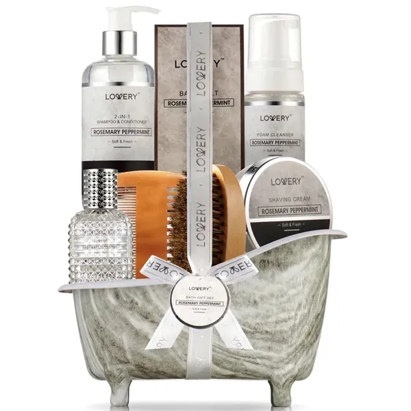 Rosemary Peppermint Body Care Treatment - 9Pc Relaxing Gift - Rosemary Peppermint Body Care Treatment - 9Pc Relaxing Gift - Image 0 of 0