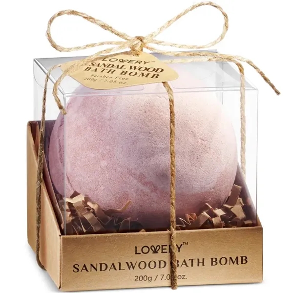 Handmade Sandalwood Bath Bomb - 7oz - Handmade Sandalwood Bath Bomb - 7oz - Image 0 of 0