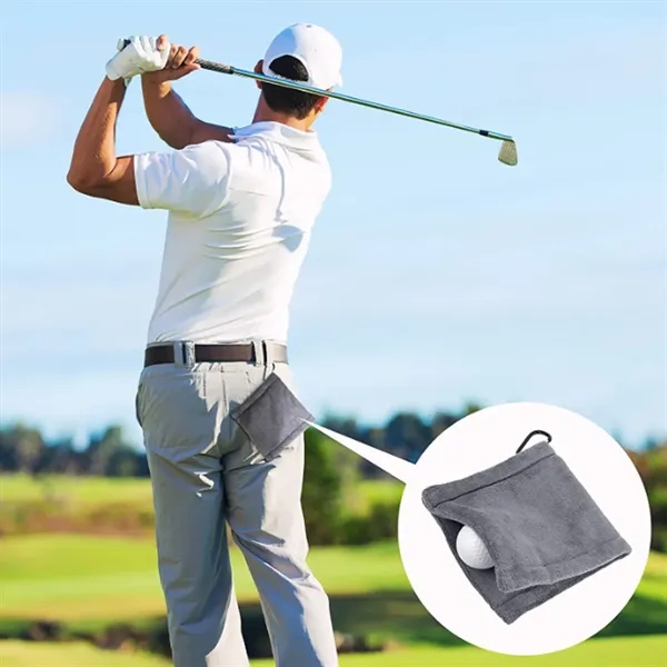 Golf Ball Towel - Golf Ball Towel - Image 3 of 4