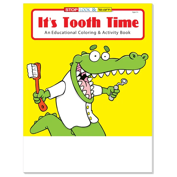 Coloring Book: It's Tooth Time - Coloring Book: It's Tooth Time - Image 1 of 2