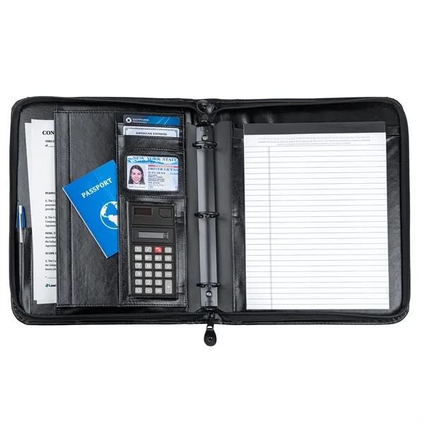 Messenger 3-Ring Shoulder Strap Portfolio - Messenger 3-Ring Shoulder Strap Portfolio - Image 7 of 7