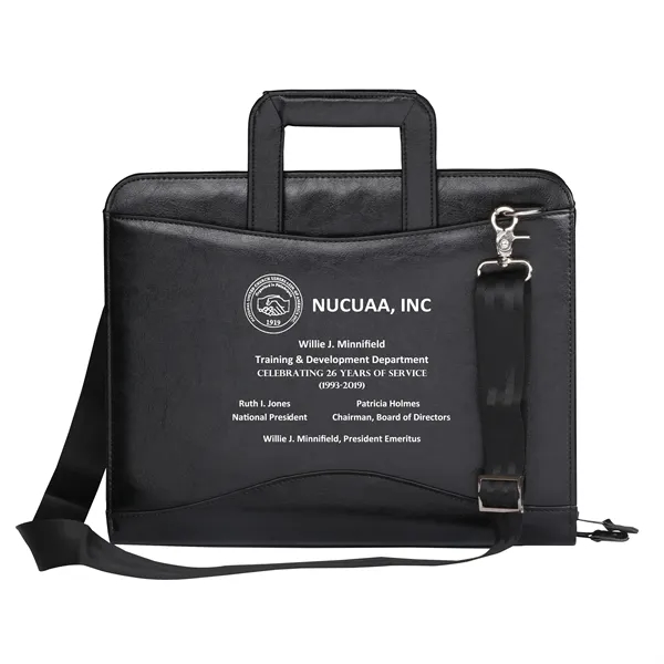 Messenger 3-Ring Shoulder Strap Portfolio - Messenger 3-Ring Shoulder Strap Portfolio - Image 4 of 7