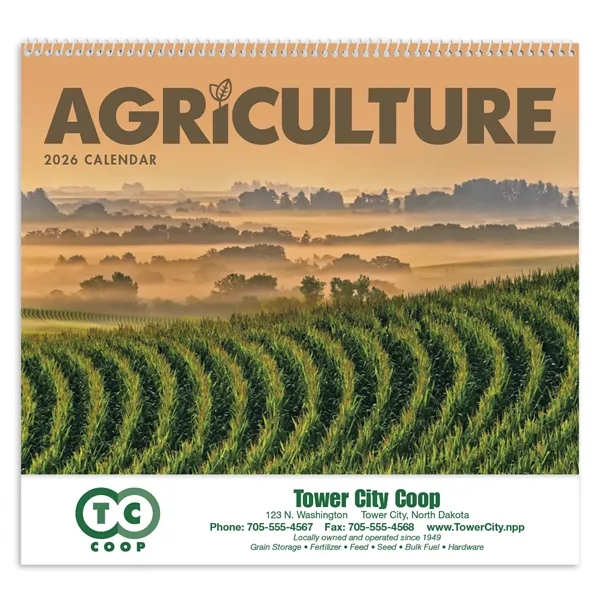 Good Value™ Agriculture - Spiral Calendar - Good Value™ Agriculture - Spiral Calendar - Image 1 of 1