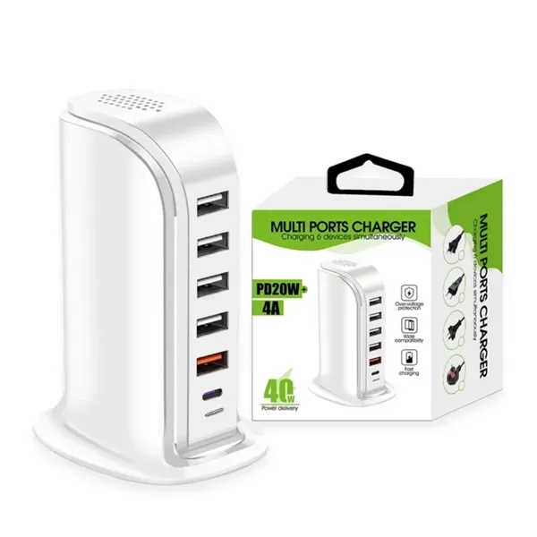6 in 1 Charger Block - 6 in 1 Charger Block - Image 1 of 5