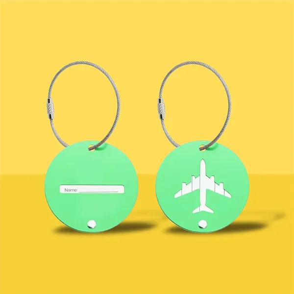 Aircraft Aluminum Alloy Luggage Tags - Aircraft Aluminum Alloy Luggage Tags - Image 0 of 10