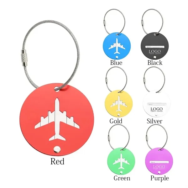 Aircraft Aluminum Alloy Luggage Tags - Aircraft Aluminum Alloy Luggage Tags - Image 1 of 10