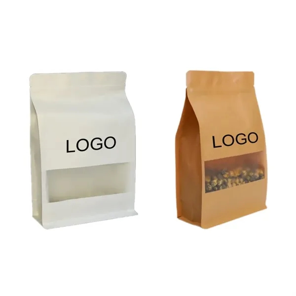 12" Internal Visually Sealed Food Grade Paper Bag - 12" Internal Visually Sealed Food Grade Paper Bag - Image 0 of 3