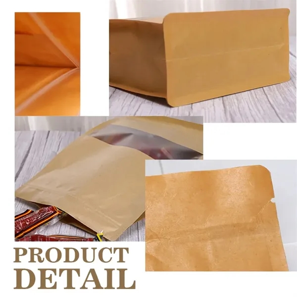 12" Internal Visually Sealed Food Grade Paper Bag - 12" Internal Visually Sealed Food Grade Paper Bag - Image 3 of 3