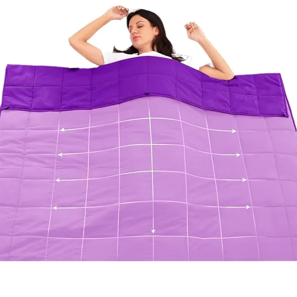Breathable Soft Weighted Blanket - Breathable Soft Weighted Blanket - Image 8 of 8