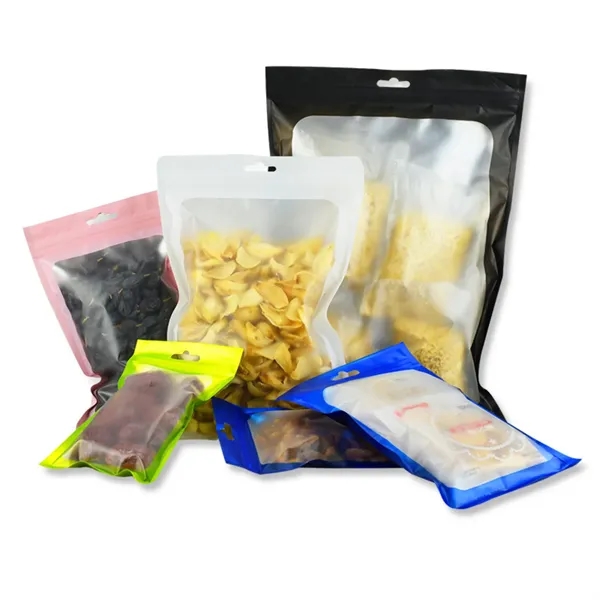 Resealable Mylar Bags w/ Clear Window - Resealable Mylar Bags w/ Clear Window - Image 1 of 6