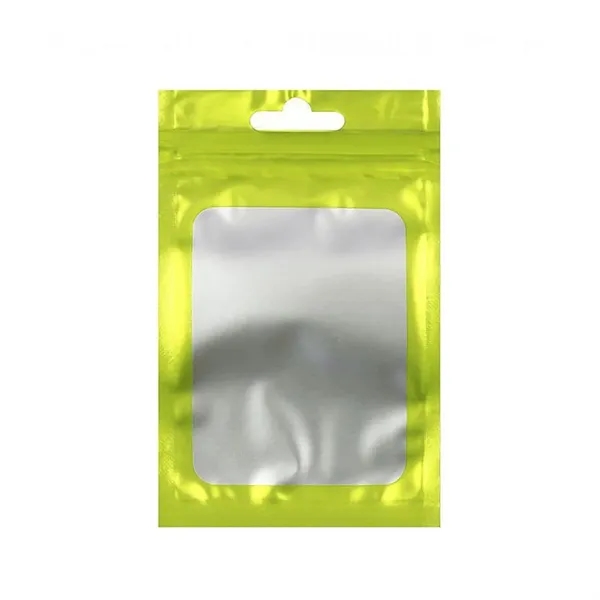 Resealable Mylar Bags w/ Clear Window - Resealable Mylar Bags w/ Clear Window - Image 5 of 6