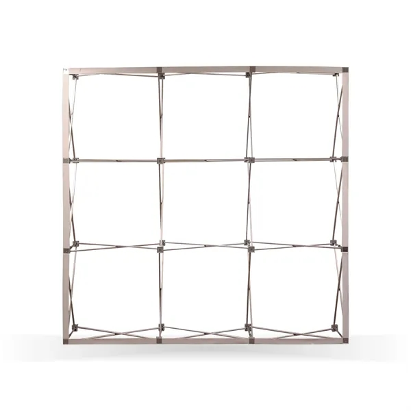 10'x10' Straight PopUp Fabric Foldable Display Wall w Endcap - 10'x10' Straight PopUp Fabric Foldable Display Wall w Endcap - Image 2 of 5