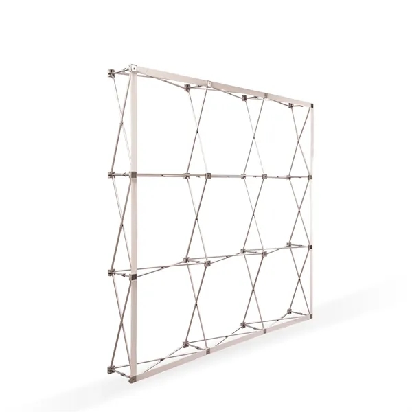 10'x10' Straight PopUp Fabric Foldable Display Wall w Endcap - 10'x10' Straight PopUp Fabric Foldable Display Wall w Endcap - Image 3 of 5