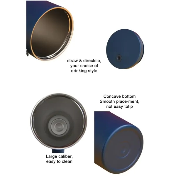 40 oz Vacuum Insulated Tumbler, Fits in Cup Holder - 40 oz Vacuum Insulated Tumbler, Fits in Cup Holder - Image 1 of 2