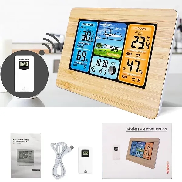 Digital Wireless Weather Station - Digital Wireless Weather Station - Image 2 of 4