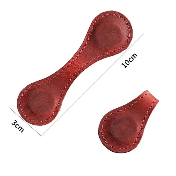 PU Leather Magnetic Bookmarks - PU Leather Magnetic Bookmarks - Image 3 of 5