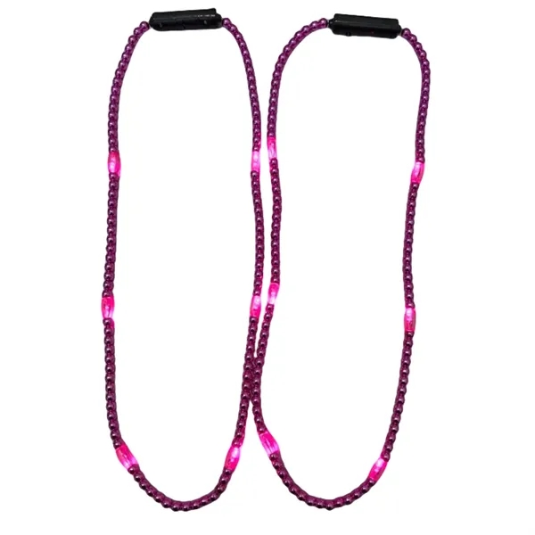 Light Up Varying Color Beads Necklace - Light Up Varying Color Beads Necklace - Image 2 of 4