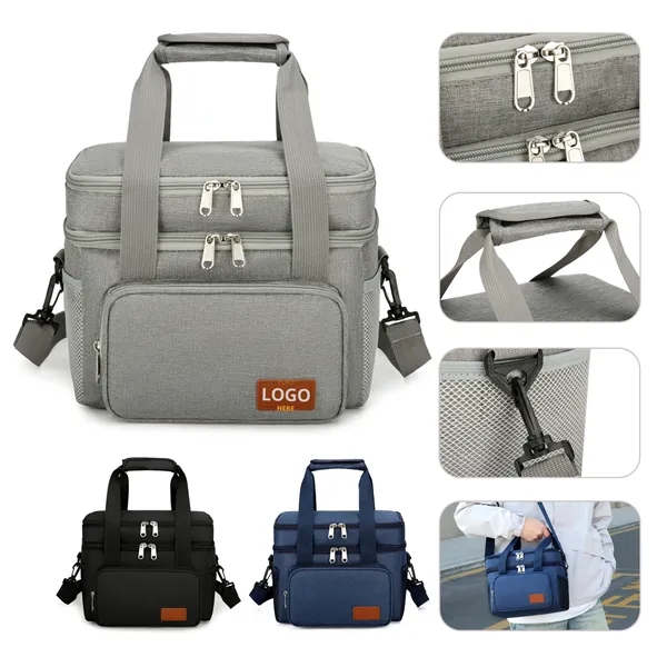 Zip Insulated Cooler Lunch Bags - Zip Insulated Cooler Lunch Bags - Image 0 of 3