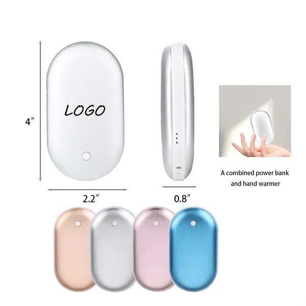 4" x 2.2" x 0.8" Pebbles Portable Heated 2-in-1 Charger