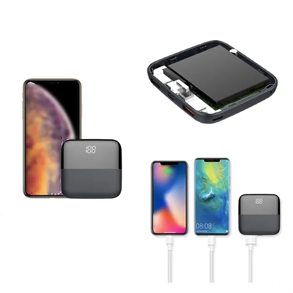 Digital Display Mini Portable Charger
