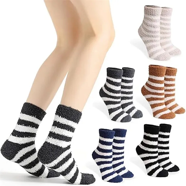 Fuzzy Fluffy Cozy Slipper Socks