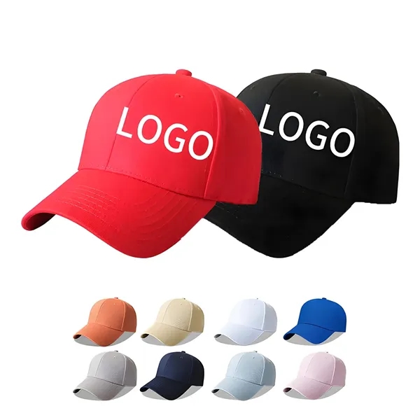 Adjustable Custom Cotton Baseball Hat - Adjustable Custom Cotton Baseball Hat - Image 0 of 1