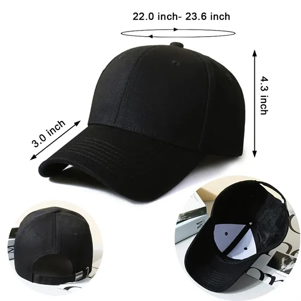 Adjustable Custom Cotton Baseball Hat - Adjustable Custom Cotton Baseball Hat - Image 1 of 1