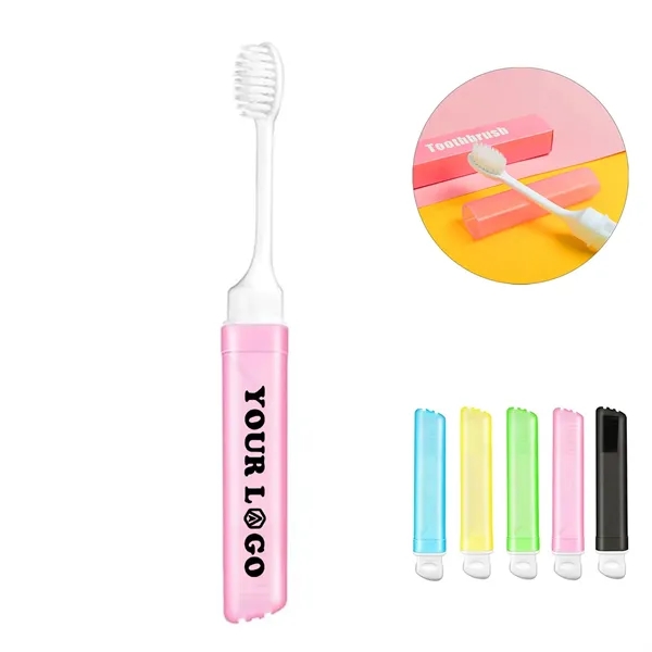 Portable Adult Foldable Toothbrush