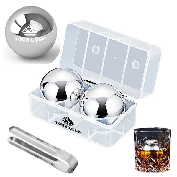2 Pack Reusable Ice Ball Stones