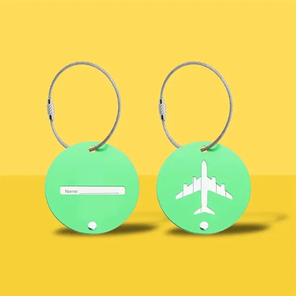 Aircraft Aluminum Alloy Luggage Tags