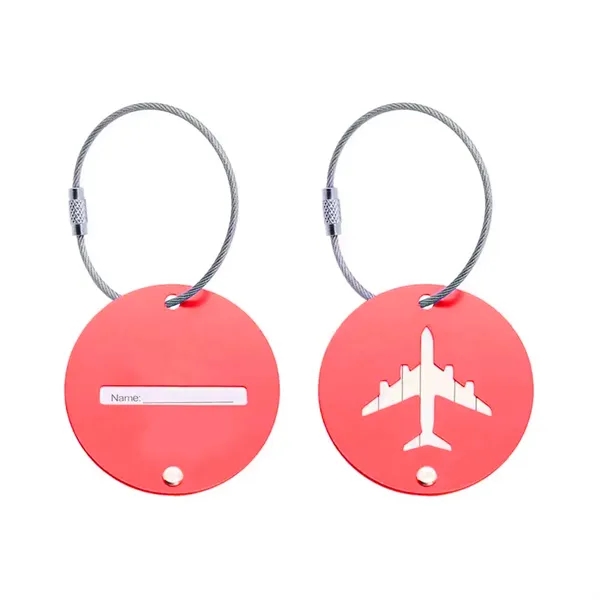 Custom Aircraft Aluminum Alloy Luggage Tags