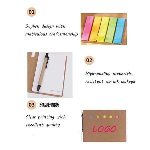 5.9" x 3.9" Customizable Kraft Notebook Set - 5.9" x 3.9" Customizable Kraft Notebook Set - Image 1 of 1