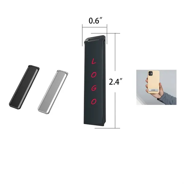 2.4" x 0.6" Card Type Slim Folding Cell Phone Holder