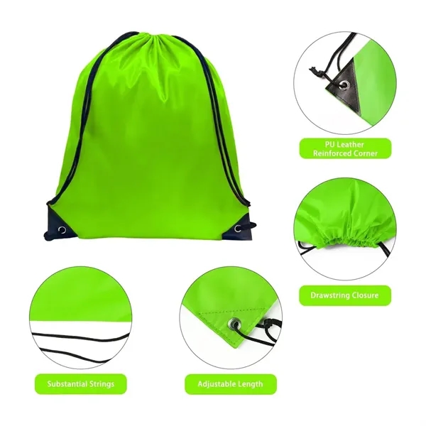 Customizable Multi-Color Drawstring Backpack - Customizable Multi-Color Drawstring Backpack - Image 1 of 1