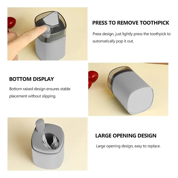 Multi-Color Automatic Toothpick Dispenser