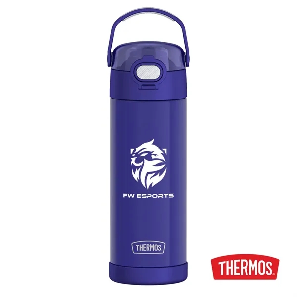 Thermos® FUNtainer™ SS Bottle W/ Lock Lid - 16oz - Thermos® FUNtainer™ SS Bottle W/ Lock Lid - 16oz - Image 0 of 13