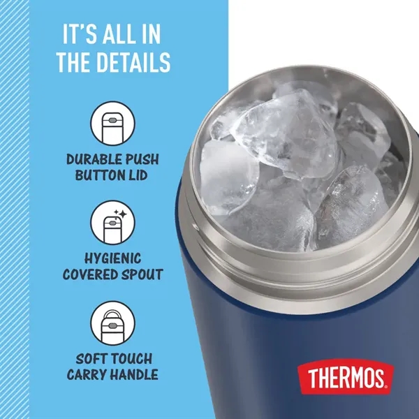 Thermos® FUNtainer™ SS Bottle W/ Lock Lid - 16oz - Thermos® FUNtainer™ SS Bottle W/ Lock Lid - 16oz - Image 4 of 13